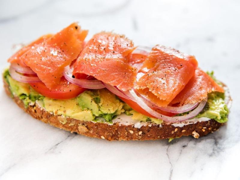 Avocado and Salmon Toast