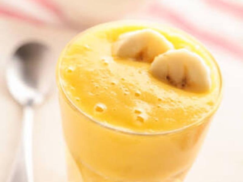 Banana Mango Yogurt Smoothie