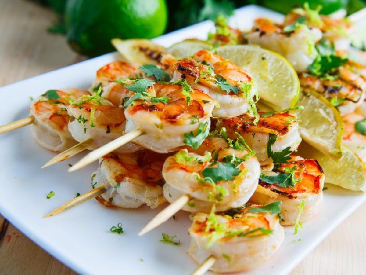 Cilantro Lime Grilled Shrimp