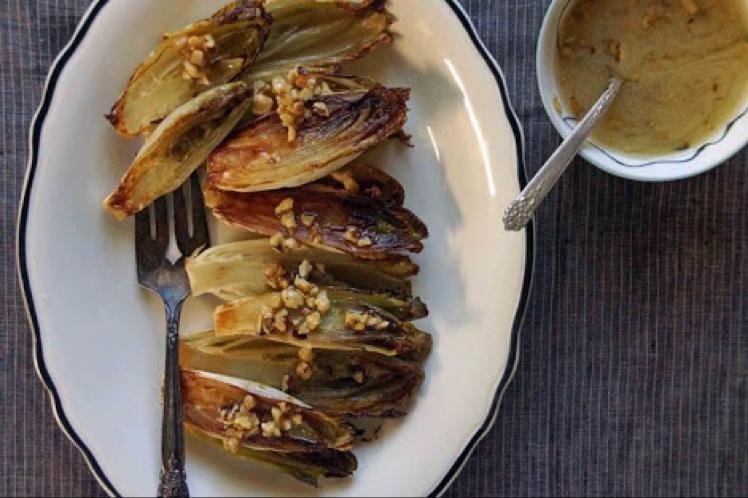 Endive with Walnut Vinaigrette