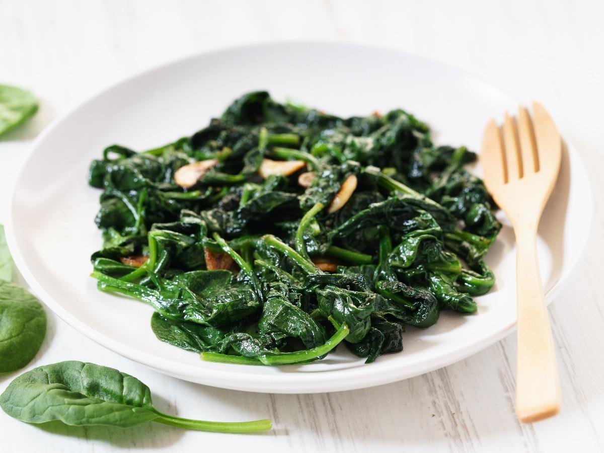 Garlic Spinach
