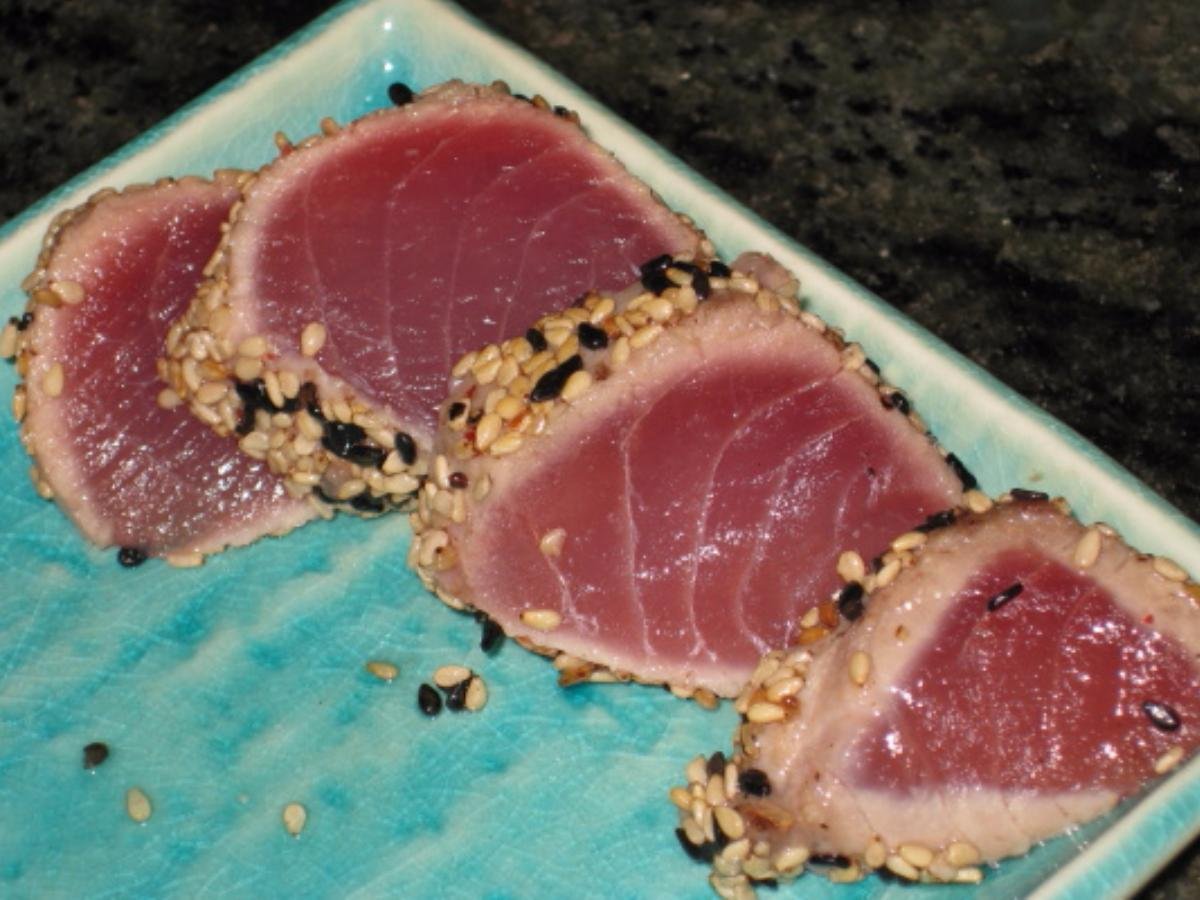 Seared Sesame-Crusted Tuna